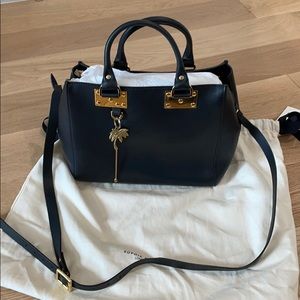 Sophie Hulme Mini Beaumont Calfskin Leather Bag